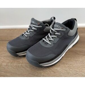 Bogs Sandstone Knit Low TR Womens Size 8 Gray Composite Toe Safety Work Shoes